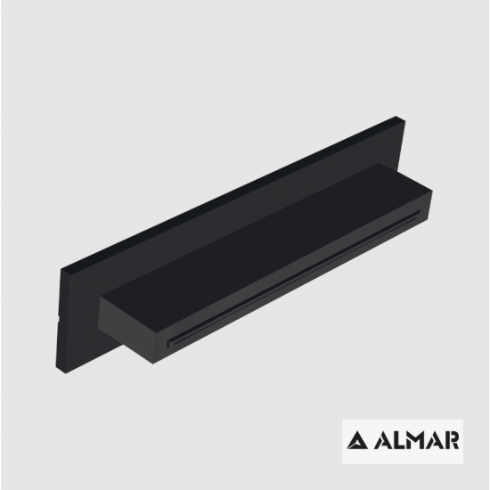 Επίτοιχος καταρράκτης Almar XL-Waterfall E044273-400 Black Matt Επίτοιχος καταρράκτης Almar XL-Waterfall E044273-400 Black Matt
